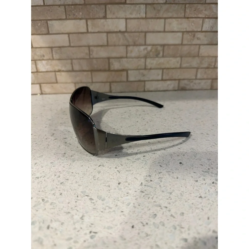 Ray-Ban RB3321 041/13 Sunglasses Gunmetal Brown Gradient Shield Wraparound